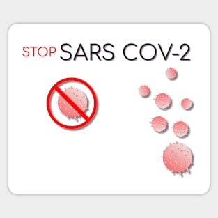 INFOGRAPHICS OF stop Covid 22 Sticker